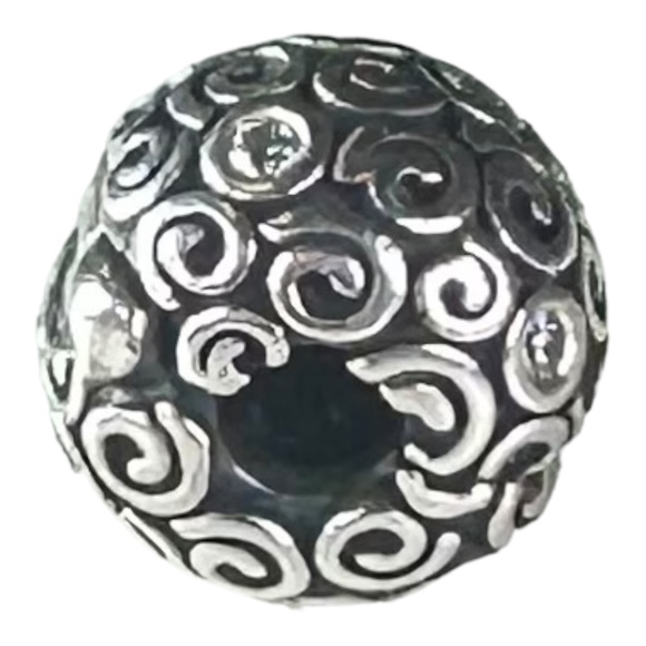 PANDORA Wind Clip Charm 790962CZ - Picture 2 of 2